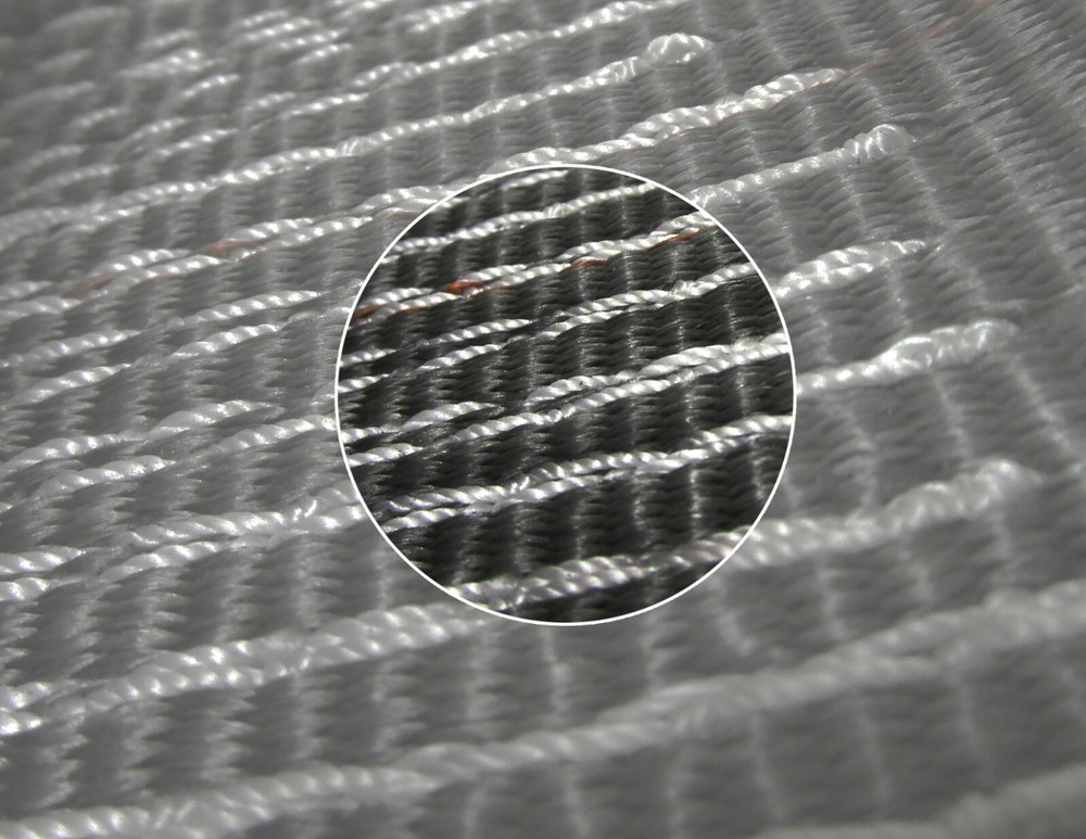 USA 4" X 60' Black Winch Replacement Strap w/ Flat Hook Flatbed Tie Down Trailer