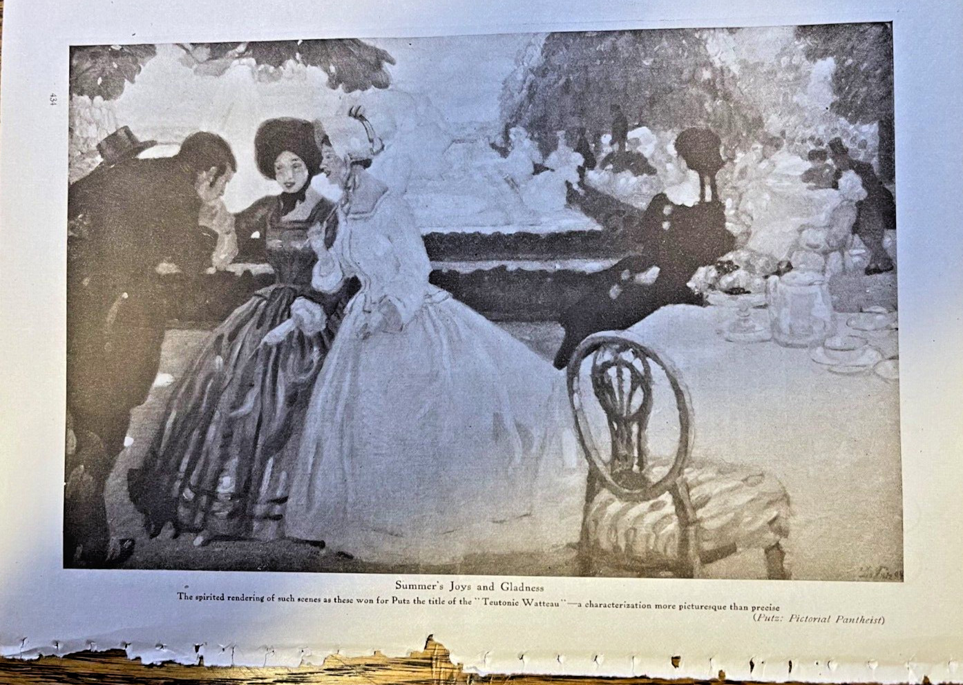 1914 Artist Leo Putz illustrated