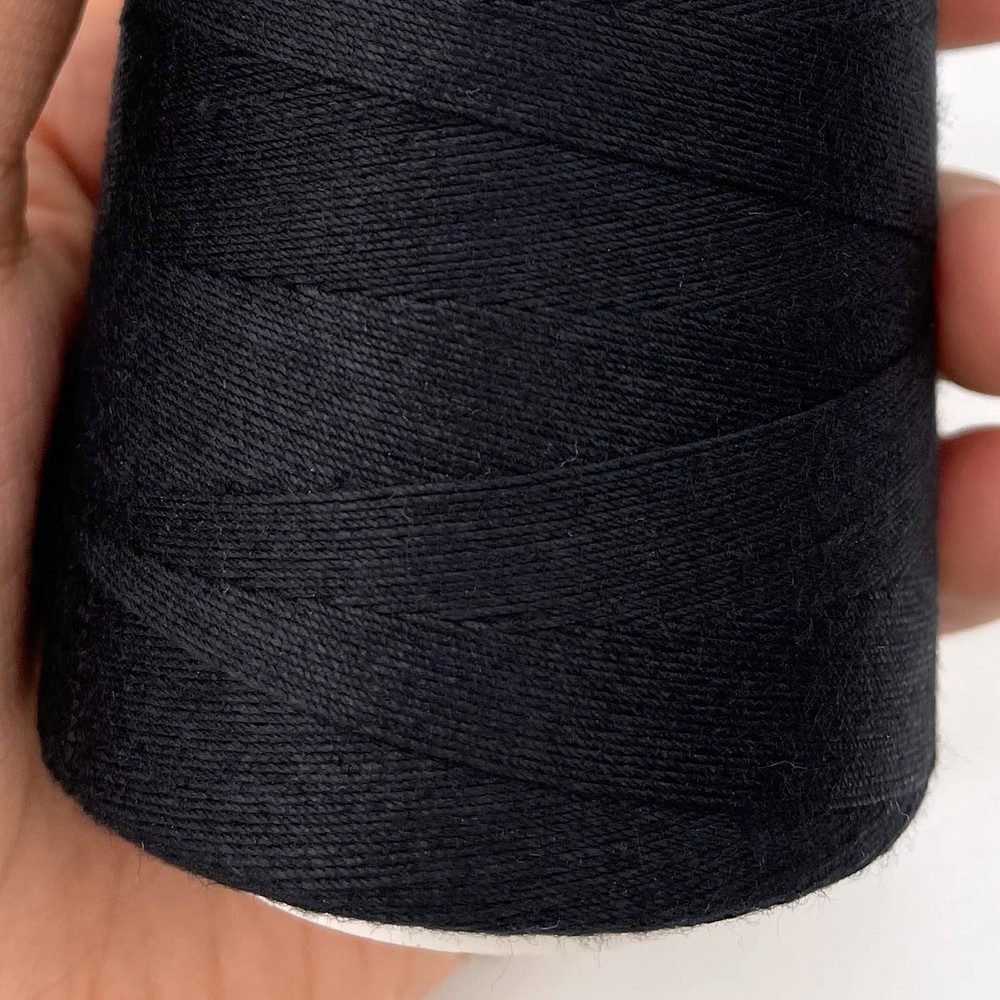 Thick Thread for Sewing Hair, Black Weaving Polyester