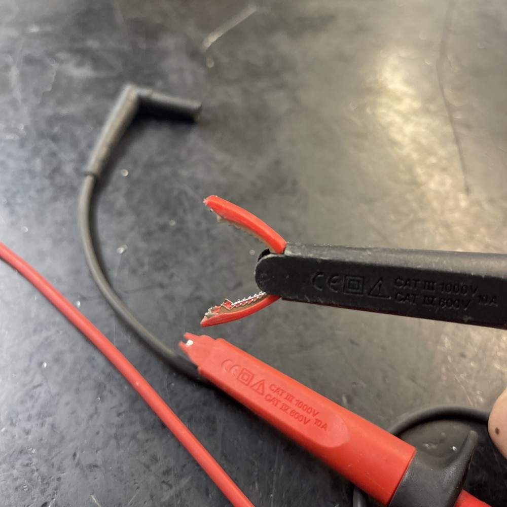 Authentic Fluke AC220 SureGrip™ Alligator Clips