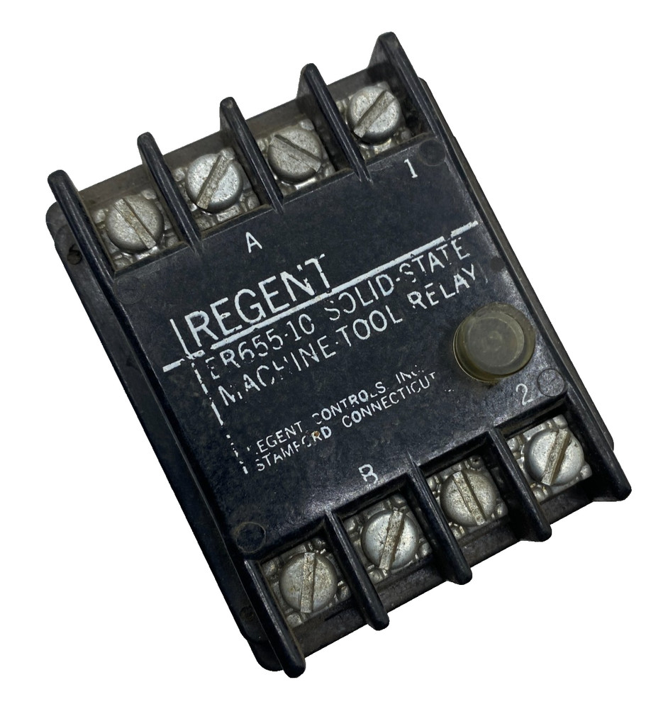REGENT CONTROLS ER655-10 SOLID STATE MACHINE TOOL RELAY ER65510 🎯