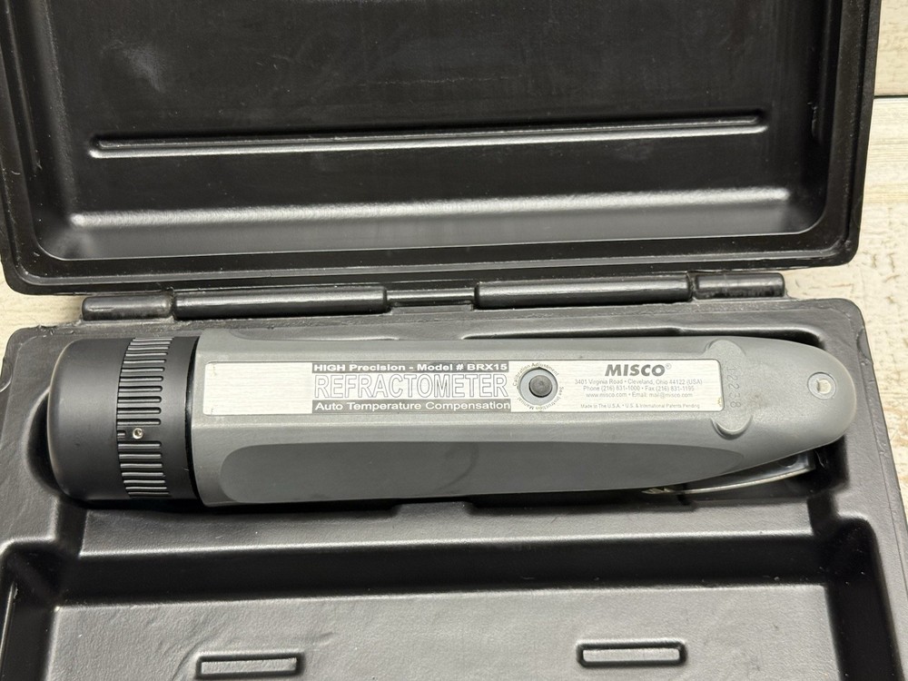 Misco BRX15 High Precision Refractometer Automatic Temperature Compensation