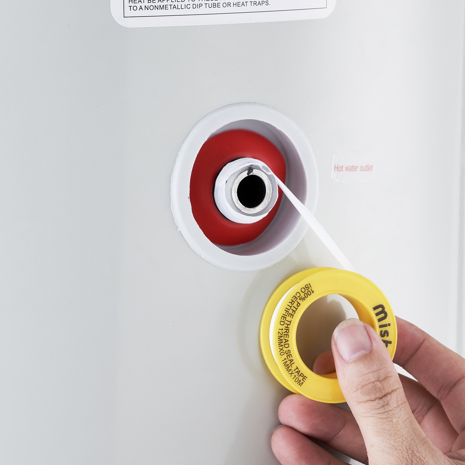 VEVOR 10 Gallon Electric Water Heater Instant Hot 1.6Kw LED Display for Shower