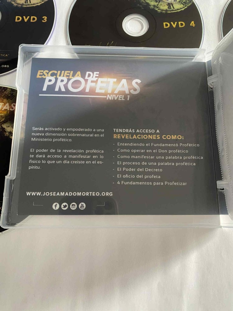 Escuela DE Profetas Nivel 1 ( 7 CDs ) Edificando y Empoderando A Una Genera GOOD