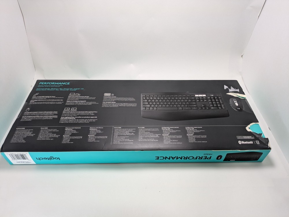 Logitech MK825 Wireless Keyboard and Mouse Combo