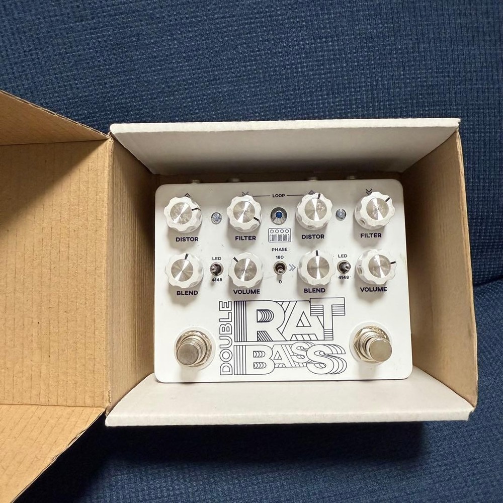 Comodoro DOUBLE RAT BASS Effect Pedal