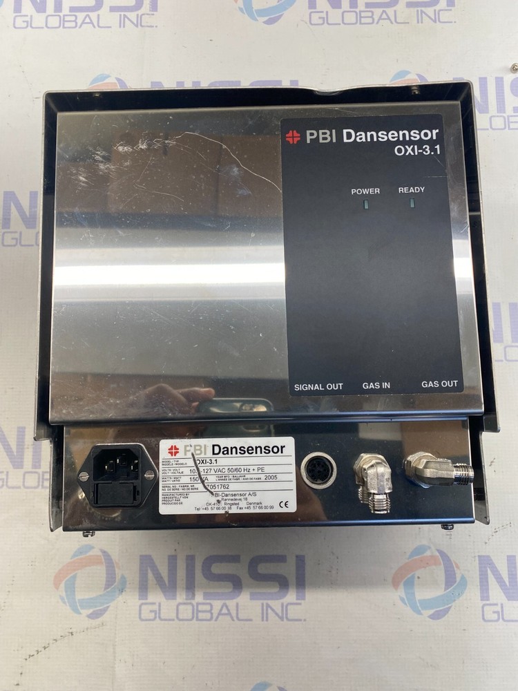 PBI Dansensor OXI-3.1 Oxygen Sensor Indicator, Gas Analyzer