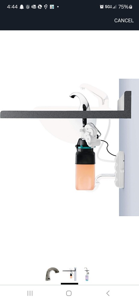 One Shot Auto Soap System Dispenser Touch-Free, Automatic