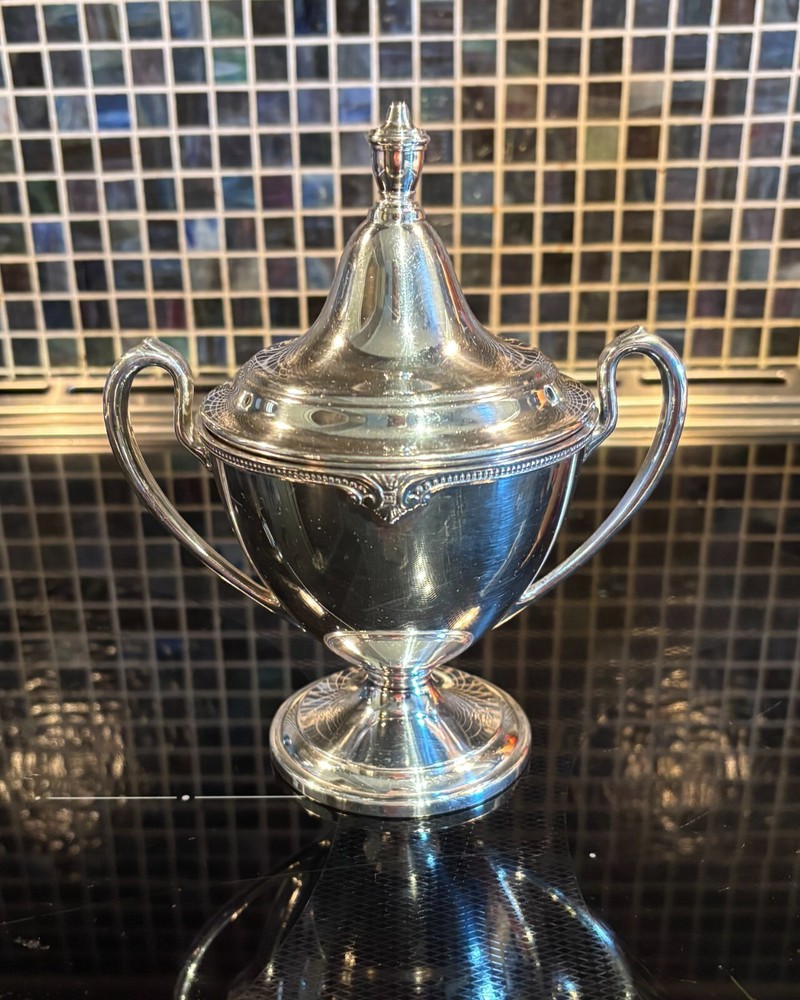 1948 MOONBEAM Pattern 5 Piece Coffee Tea Set By International Silver/Rogers S/P