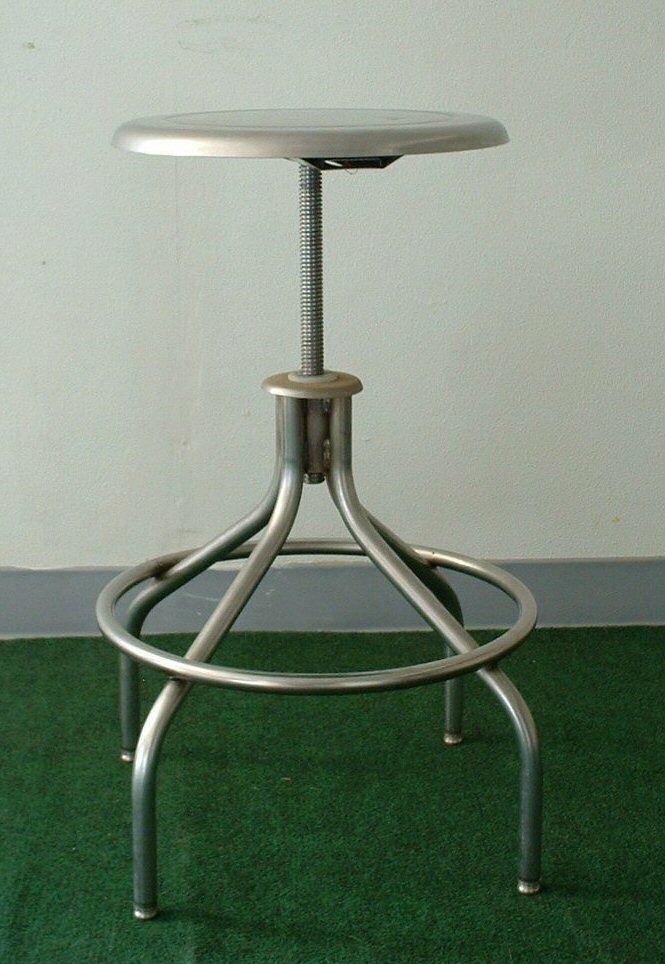 Stainless Steel Stool - Adjustable