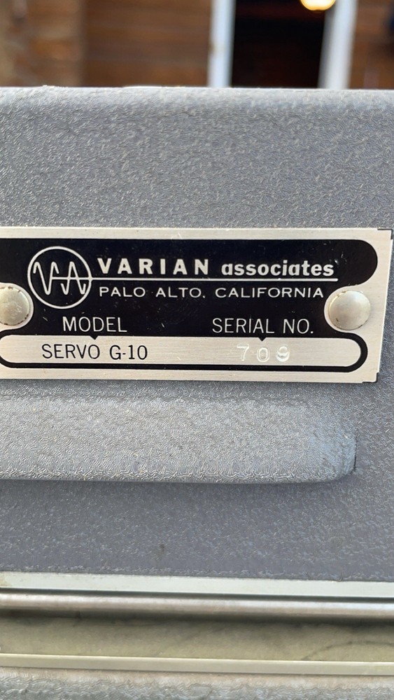 Varian Associates G10 Graphic Recoder
