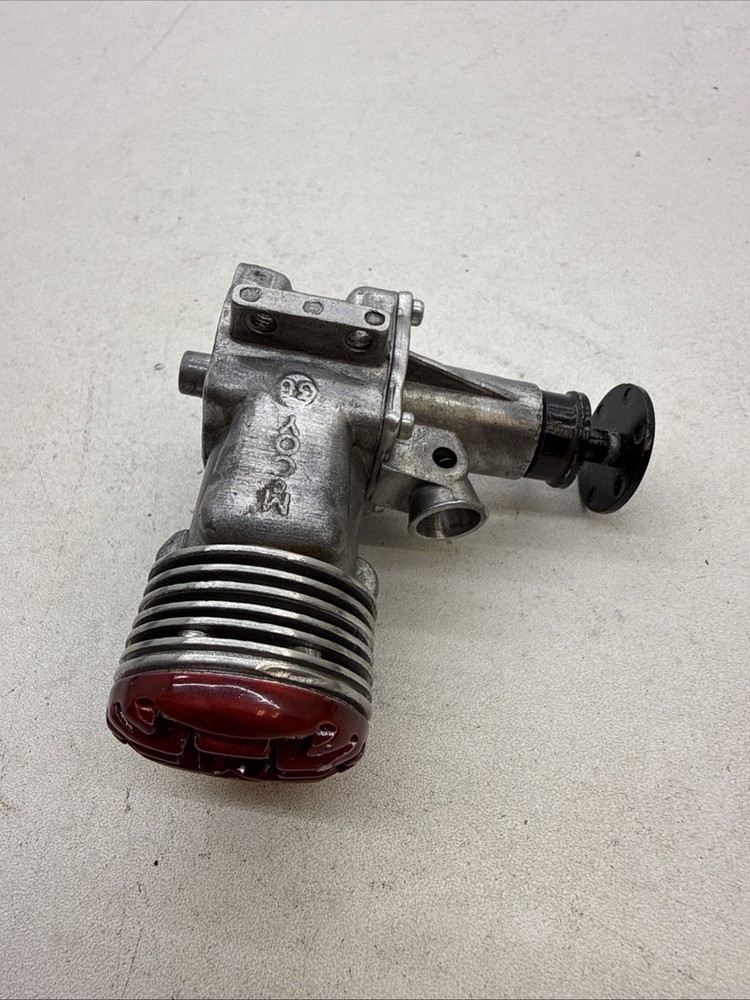 Vintage McCoy 36 Red Head Model Airplane Engine M7
