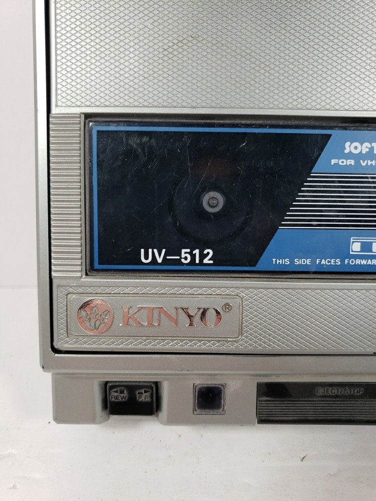 VTG Kinyo UV-512 80K5 Soft Eject VHS Rewinder & Fast Forward Unit Tested Working