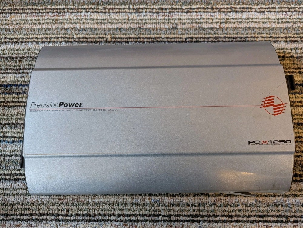 Precision Power PCX1250 Amplifier Working Old School Mono