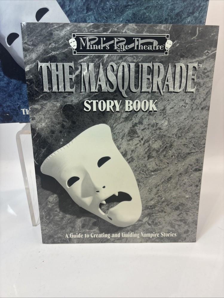 White Wolf Mind's Eye Theatre Masquerade Masquerade (1st Ed) Missing Ankh/teeth