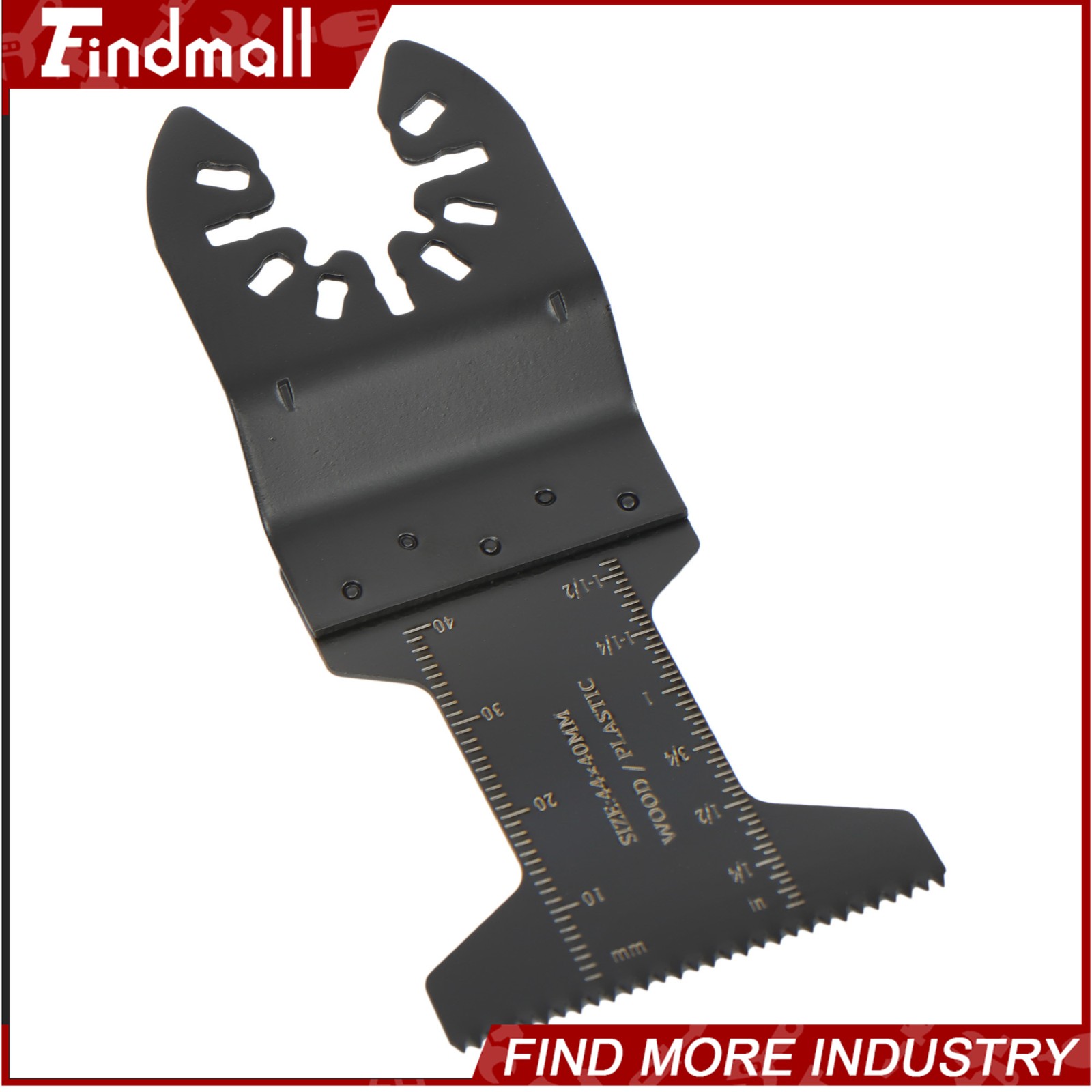 Findmall 110 PCS 6 Types Oscillating Saw Blades Multi Tool Blades for Soft Metal