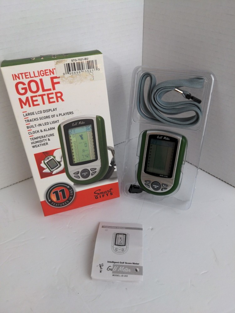 INTELLIGENT GOLF METER 11 Functions Keeps Score For 4 Golfers