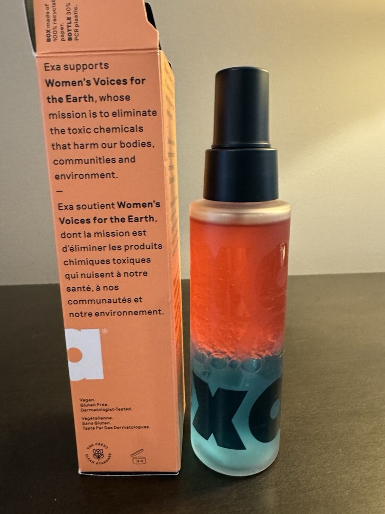 Exa Dual Shield Set + Glow Mist 97 ml 3.27 oz Full Size NEW