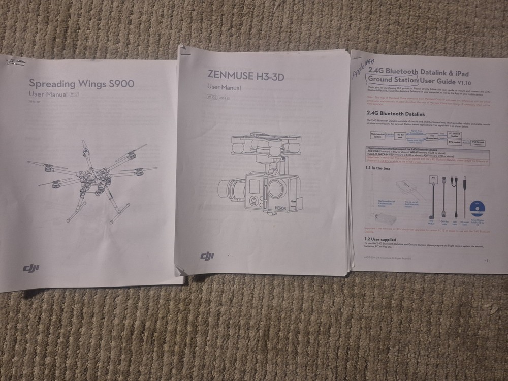 DJI S900 Upgraded Camera Drone Package