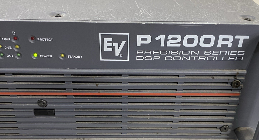 Electro Voice P 1200RT Amplifier Precision Series DSP Controlled