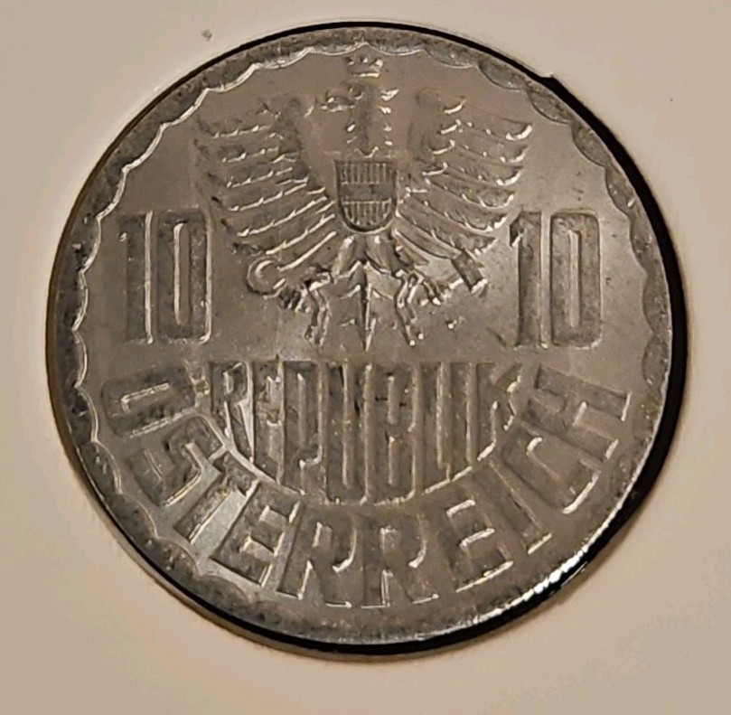 1957 Austria 10 Groschen
