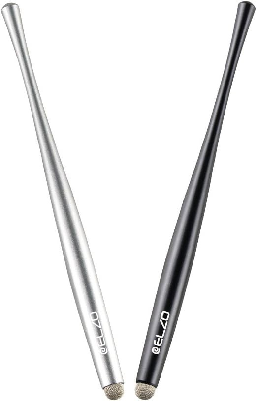 Stylus Pen Combo Universal Capacitive Touch Screen 2 Packs with 4 Replacement Fi