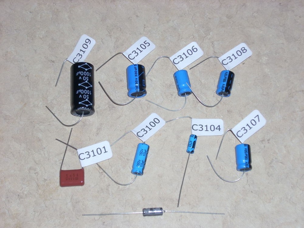 SEEBURG DIGITAL CONTROL CENTER DCC REPAIR CAP KIT