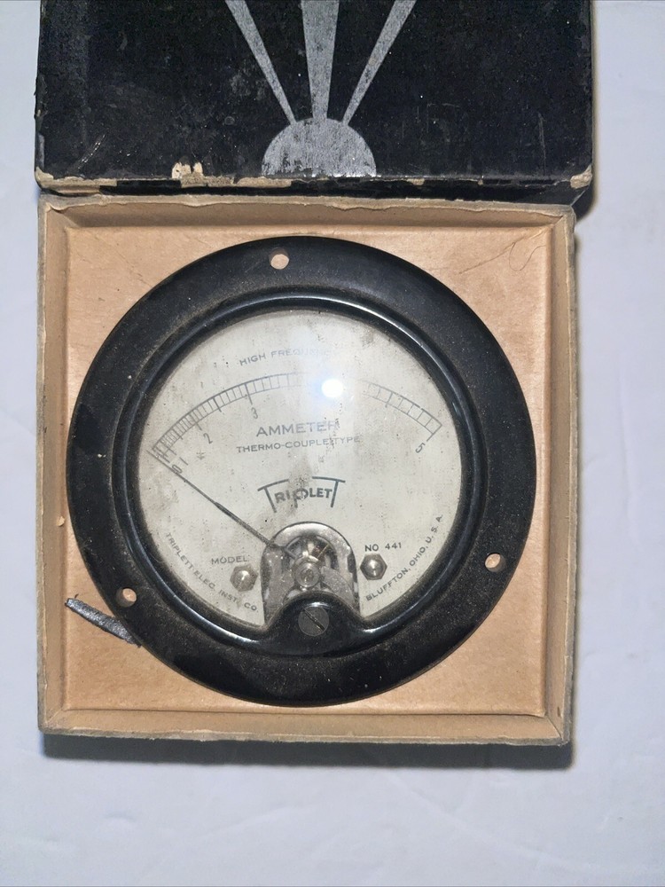 Triplett Ammeter Model No. 441