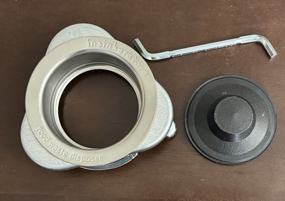 InSinkErator Quick Lock Sink Mount Flange Stainless Steel