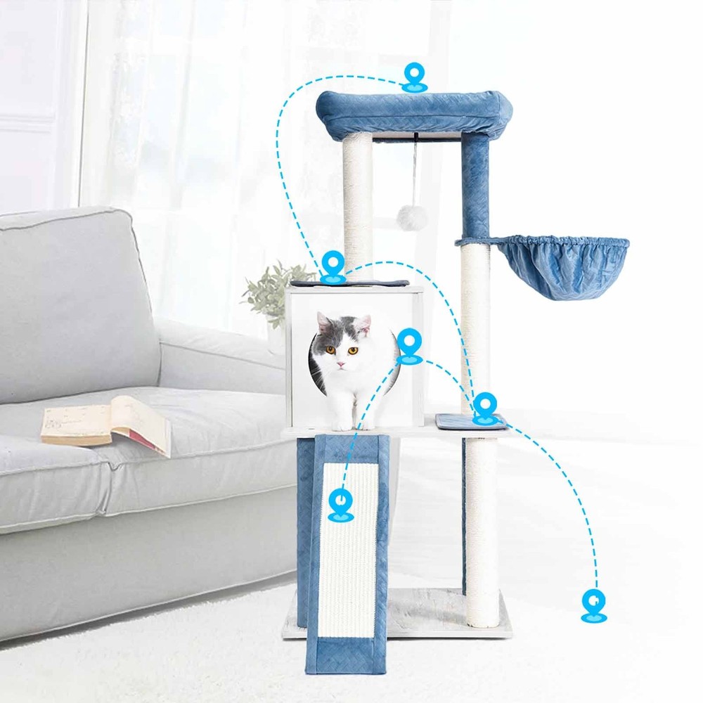 2-in-1 45“ Cat Tree