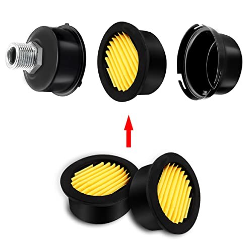 4pcs Air Compressor Replacement Filter Elements,Air Compressor Intake Paper