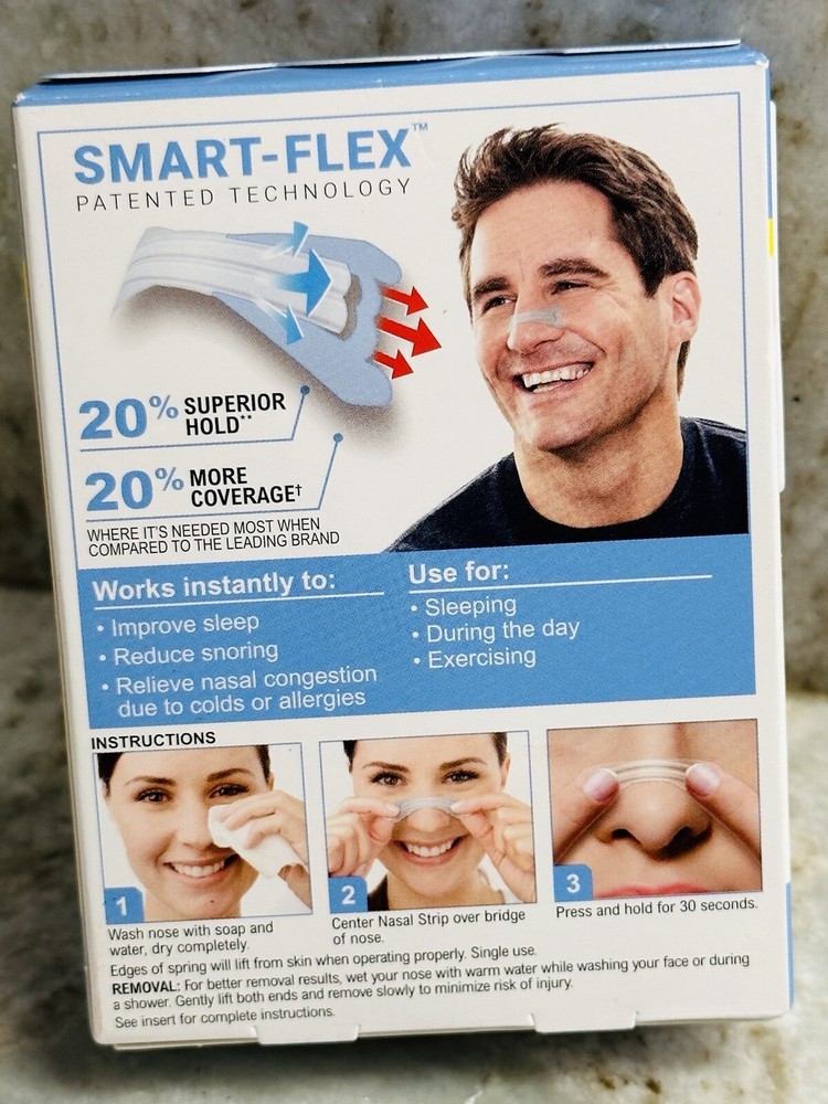 Breathe Right Clear Nasal Strips, Small/Medium - 30 Count