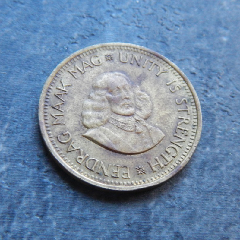 SOUTH AFRICA 1/2 CENT 1962