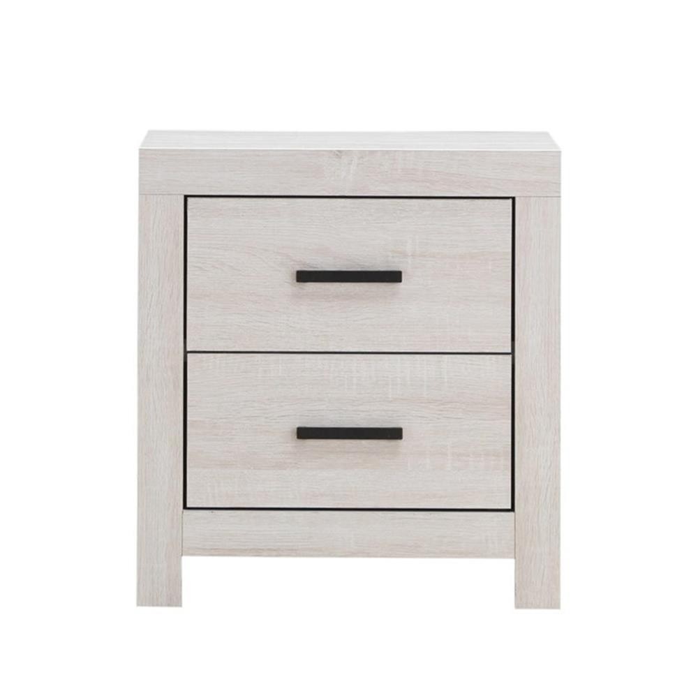 Brantford 2-drawer Nightstand Coastal White