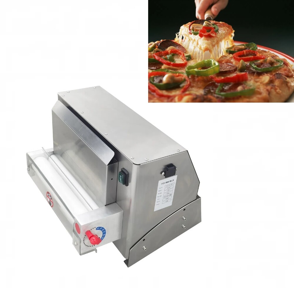 Automatic Pizza Pancake Pressing Machine Electric Pizza Dough Roller Sheeter