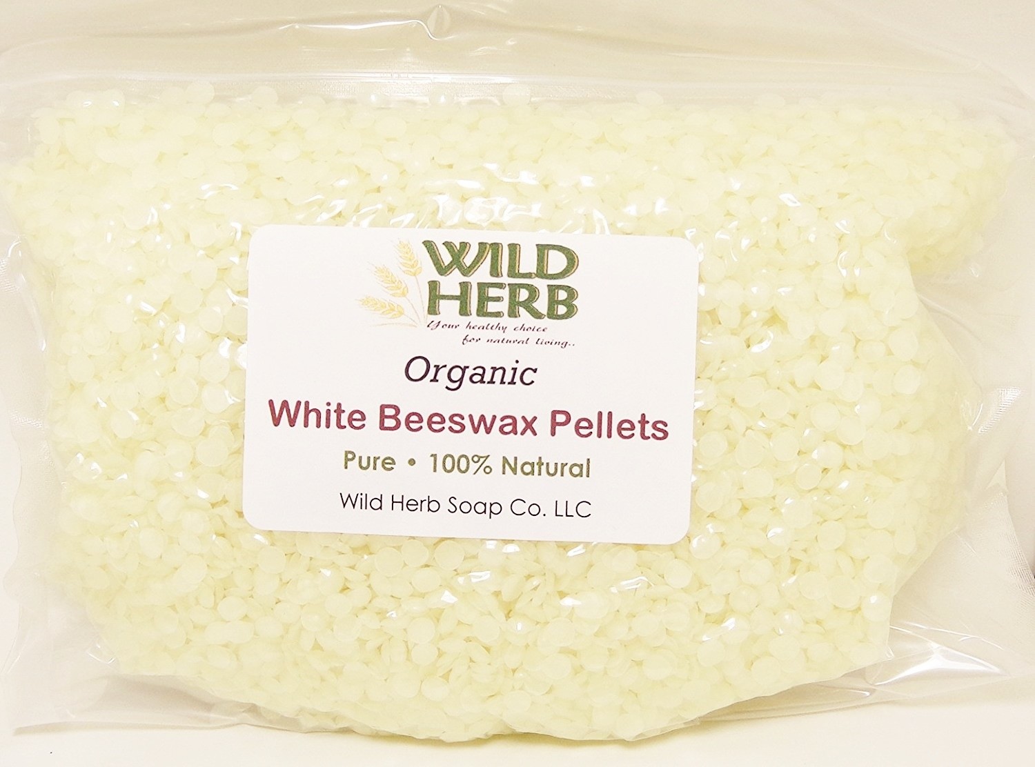 ORGANIC WHITE BEESWAX PELLETS | Non Smoky | PURE | US Origin | FAST SHIPPING