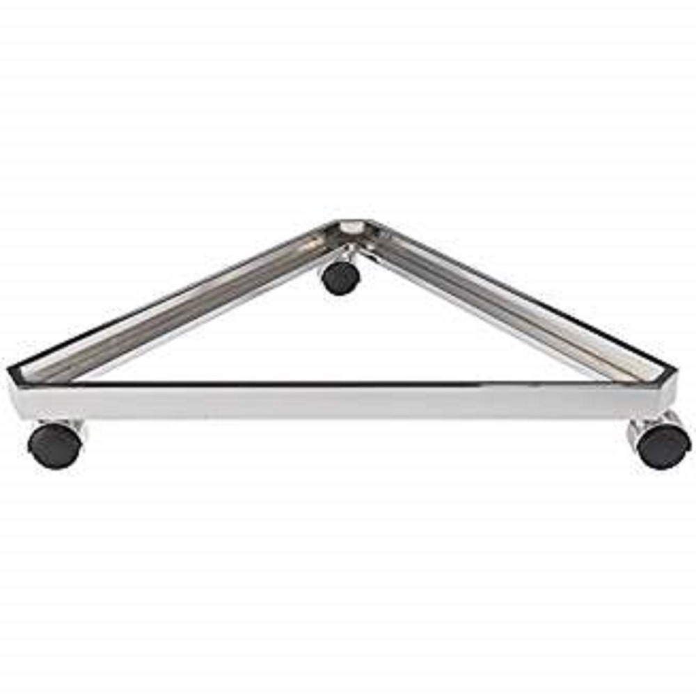 New Triangle Base For 24" Grid Panels - Chrome