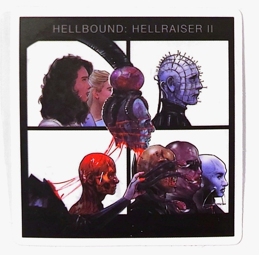 Hellraiser Pinhead Cenobites Horror Waterproof Sticker