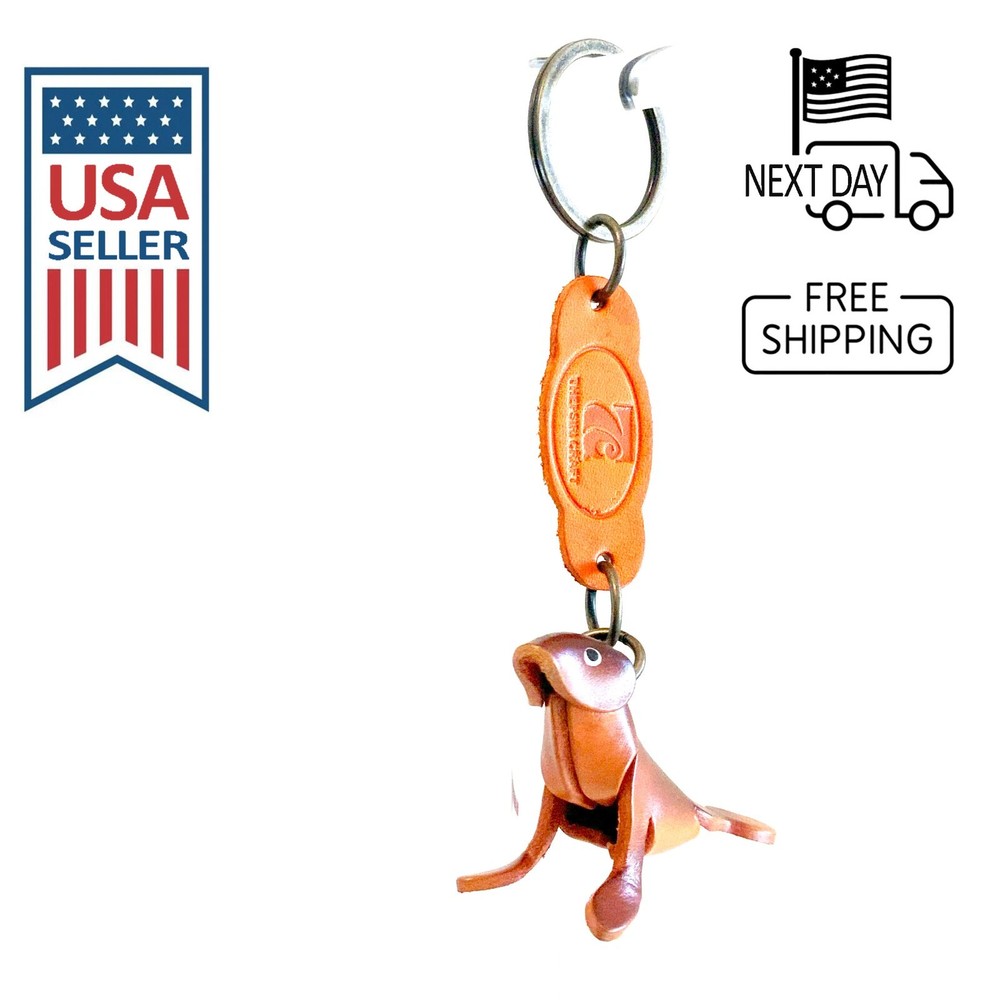 Seal Handmade Leather Keyring