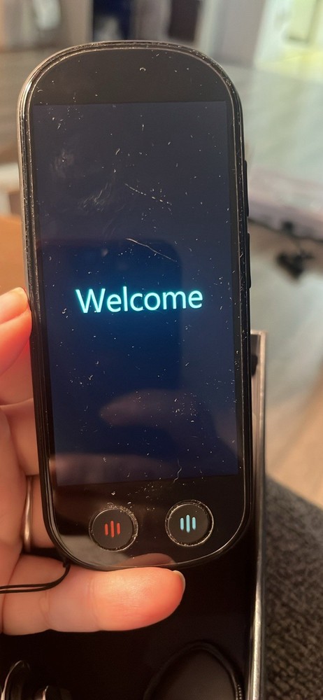 Portable AI Language Translator Device