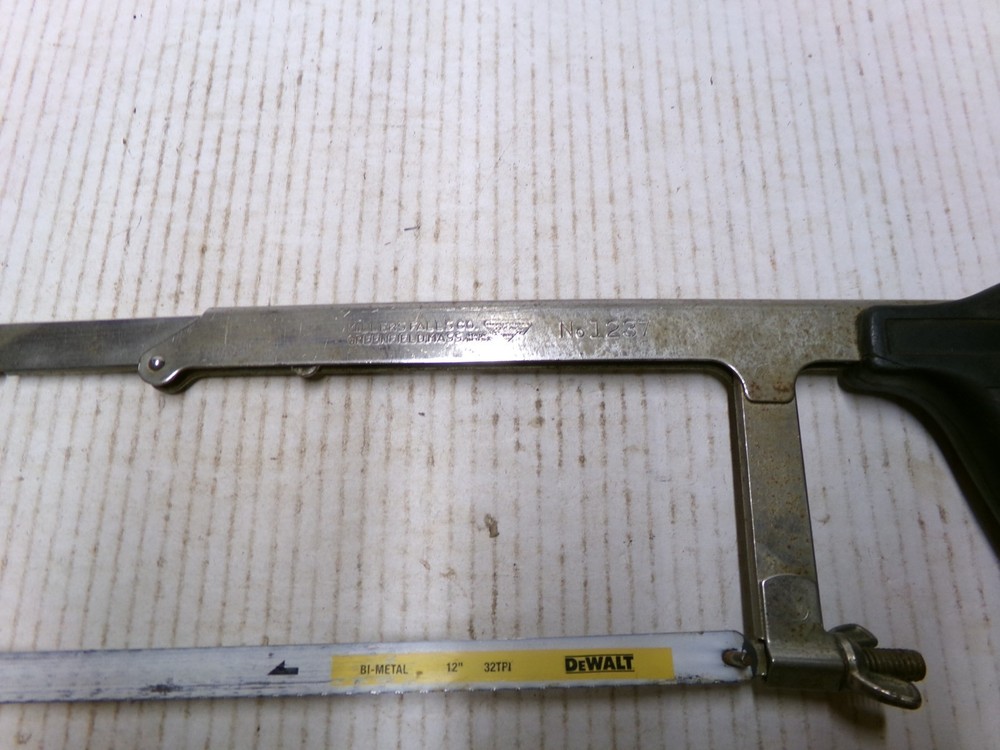 Miller Falls Co Hack Saw Tool No 1237