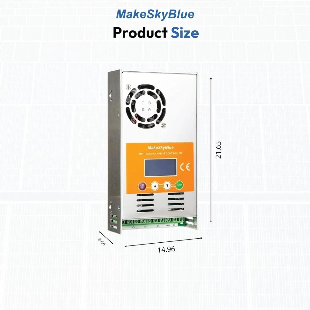 60A MPPT Charge Controller with CloudBOX Auto 12V/24V/48V Max 60A-V123+CloudBOX