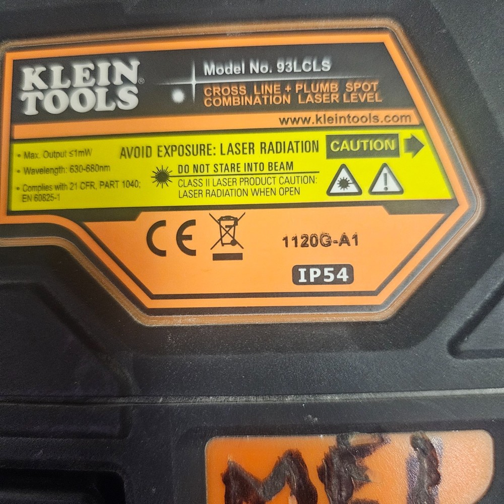 Klein Tools 93LCLS Cross-Line Laser Level