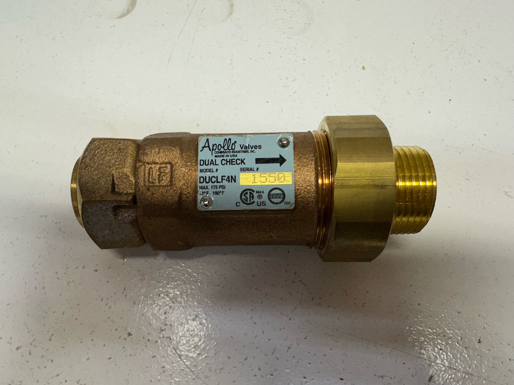 Apollo 3/4" Dual Check Backflow 4NLF-3S5-5B