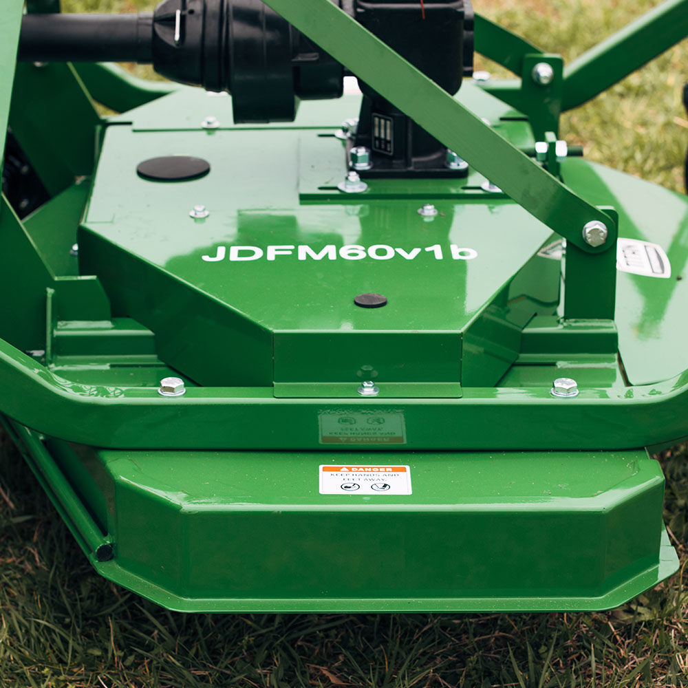 Titan Attachments 72" Rear-Mounted Finish Mower, Cat 1 Tractor Accessory