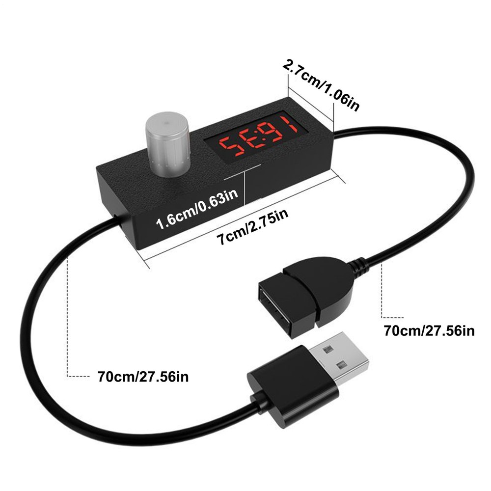 Turbo Timer For Engine Adjustable Timing Energy-off Switches Eco