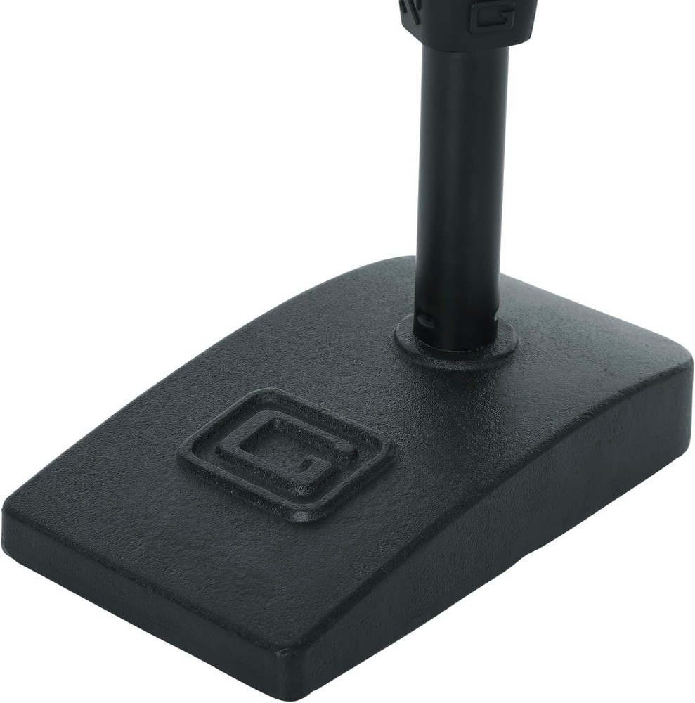 Compact Short Weighted Base Mic Stand for Recording & Streaming Excellence