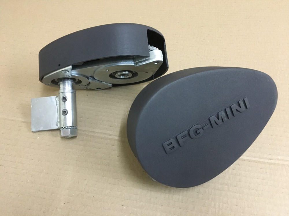 Bi Folding Gates using BFG MINI DIY kit - New compact gear mechanism