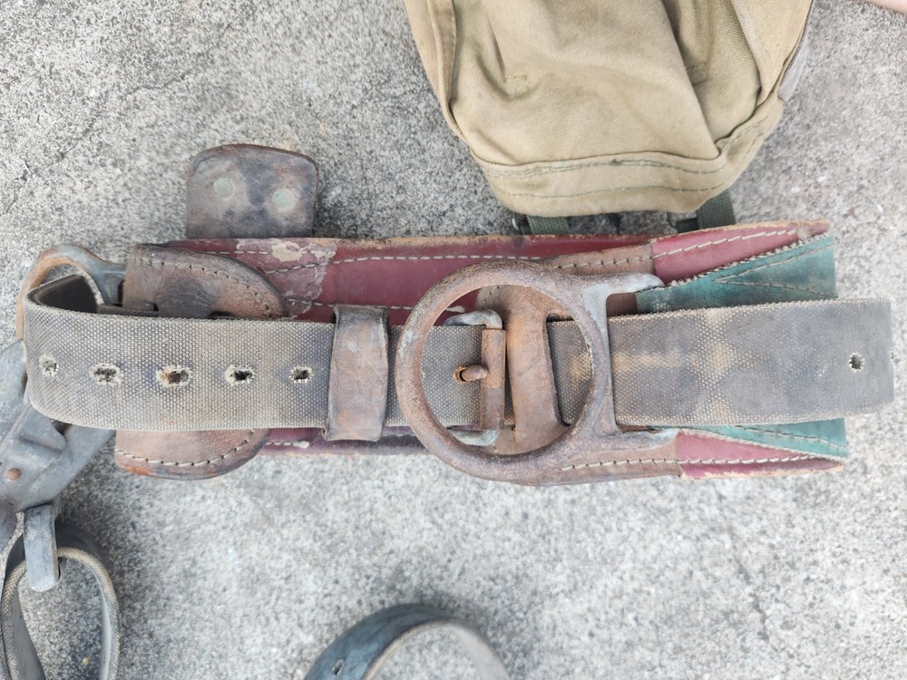 Vintage Klein? Lineman Leather Harness Belt