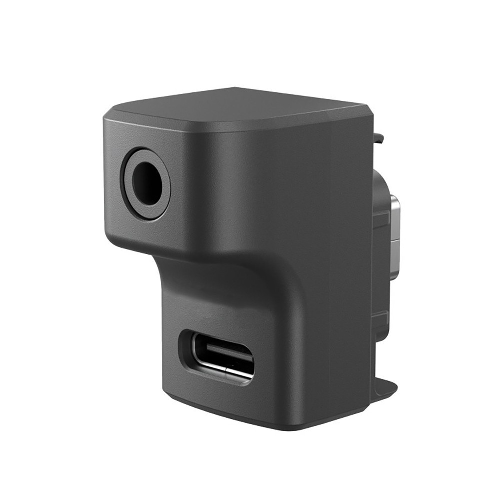 1PC External Mic Adapter For Insta360 Ace / Ace Pro Action Camera Audio Adapter